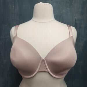 Soma Bra Vanishing 360 Perfect Coverage Beige Lined Underwire Adjustable 38ddd